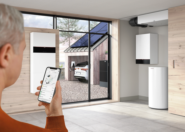 Vitocharge_VX3_Vitocal_Ladestation_Vitoair_HEMS_Milieu © Viessmann Climate Solutions SE